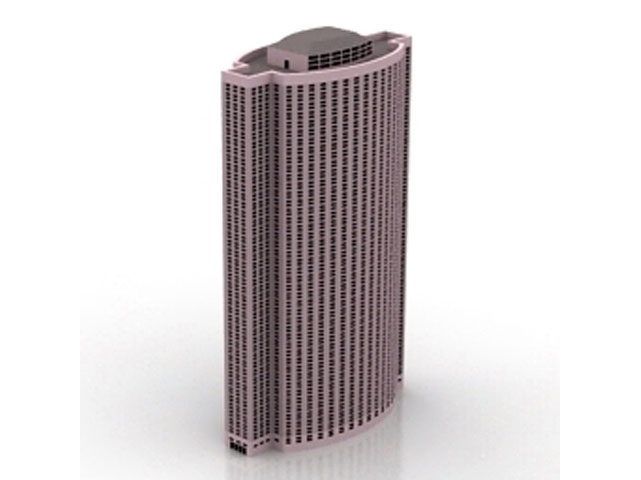 Free Building N63 3D model_1 For Architecture 3Ds Max Model Download